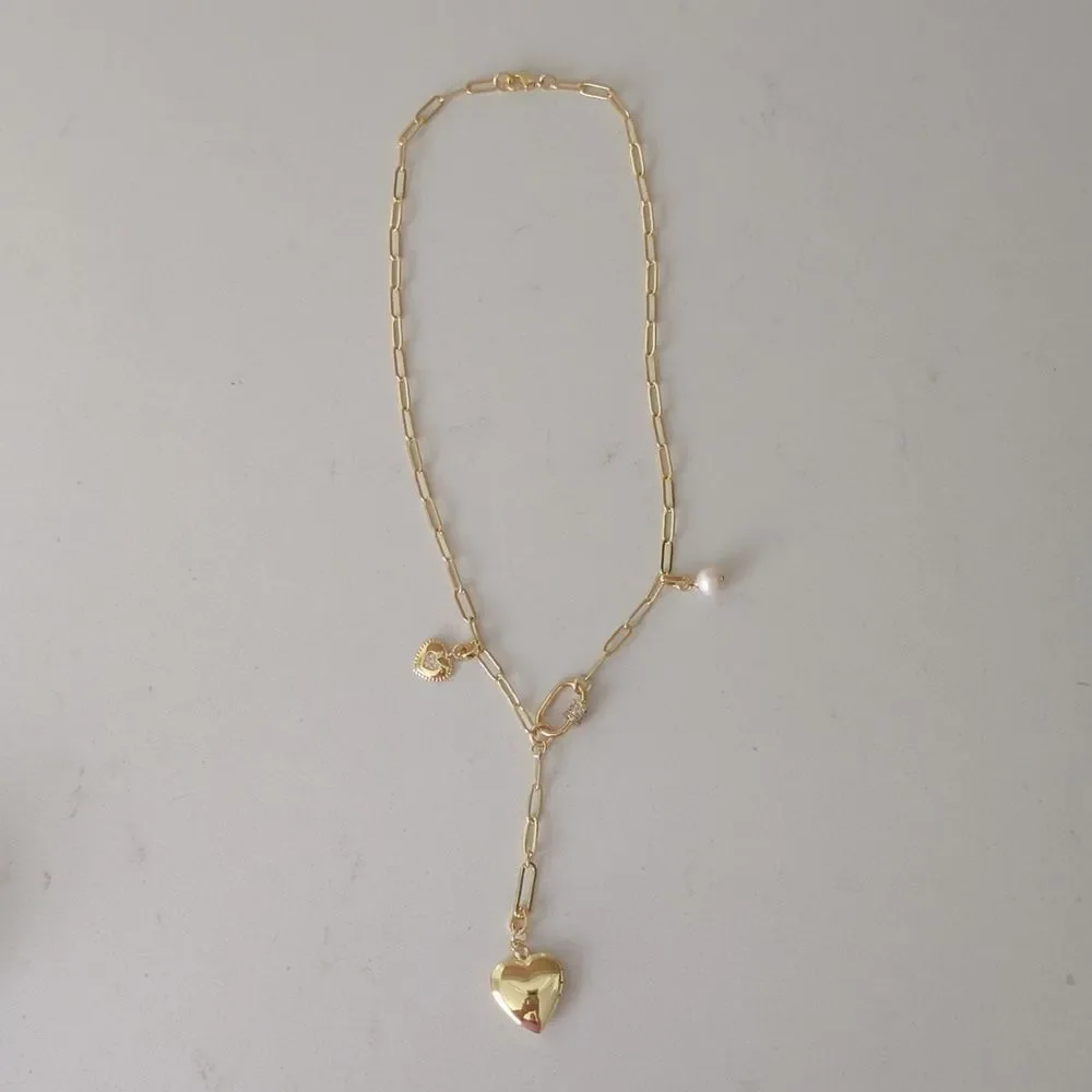 Gold Charm Necklace